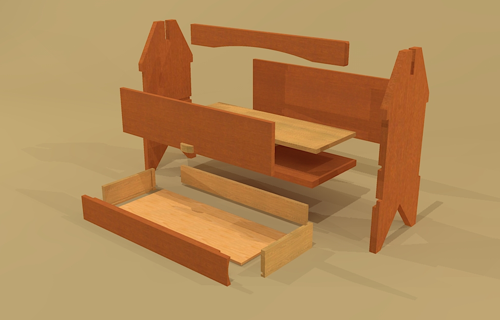 Creekside Woodshop Sketchup Drawings 6881